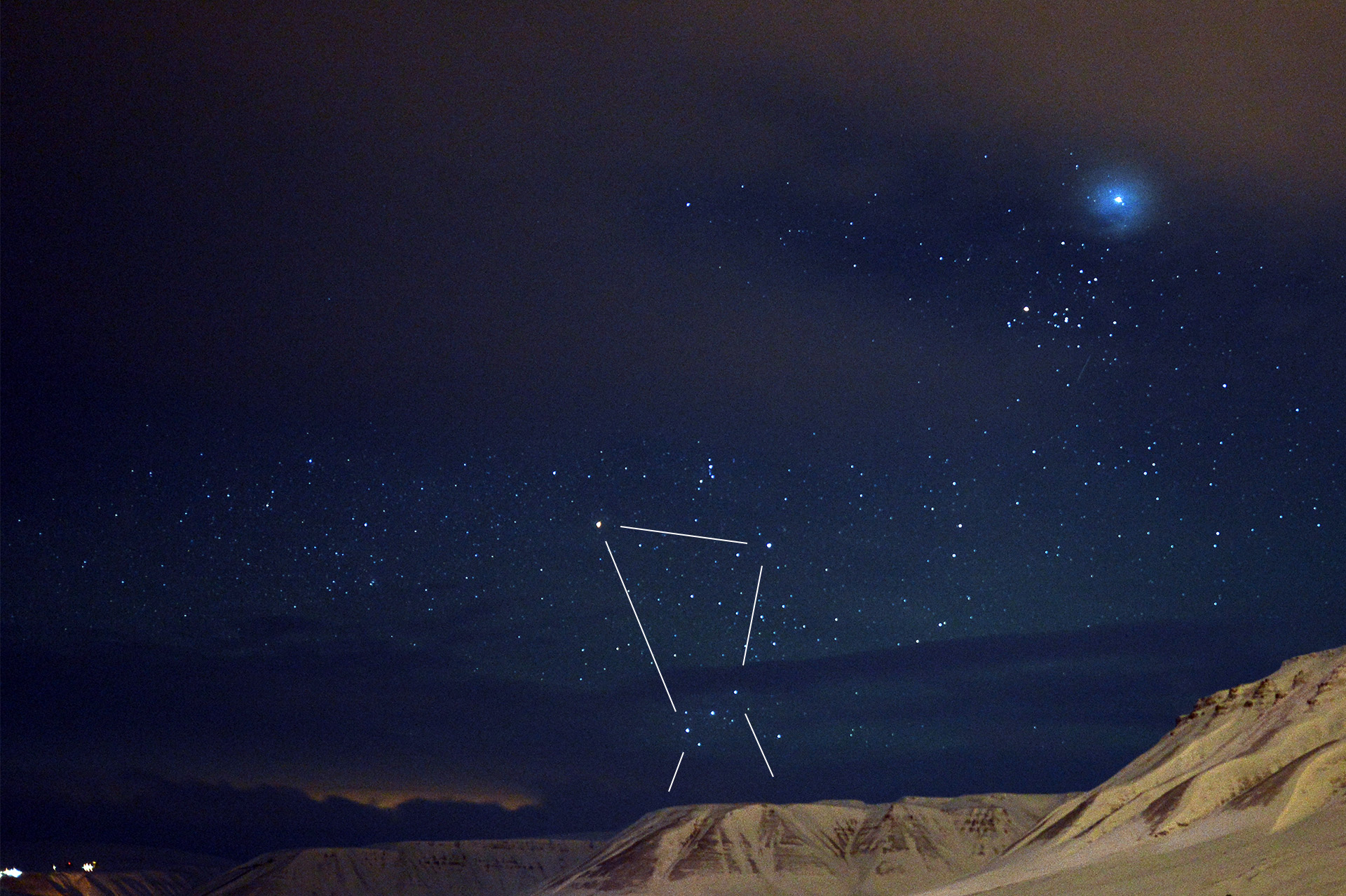 Orion in Longyearbyen
